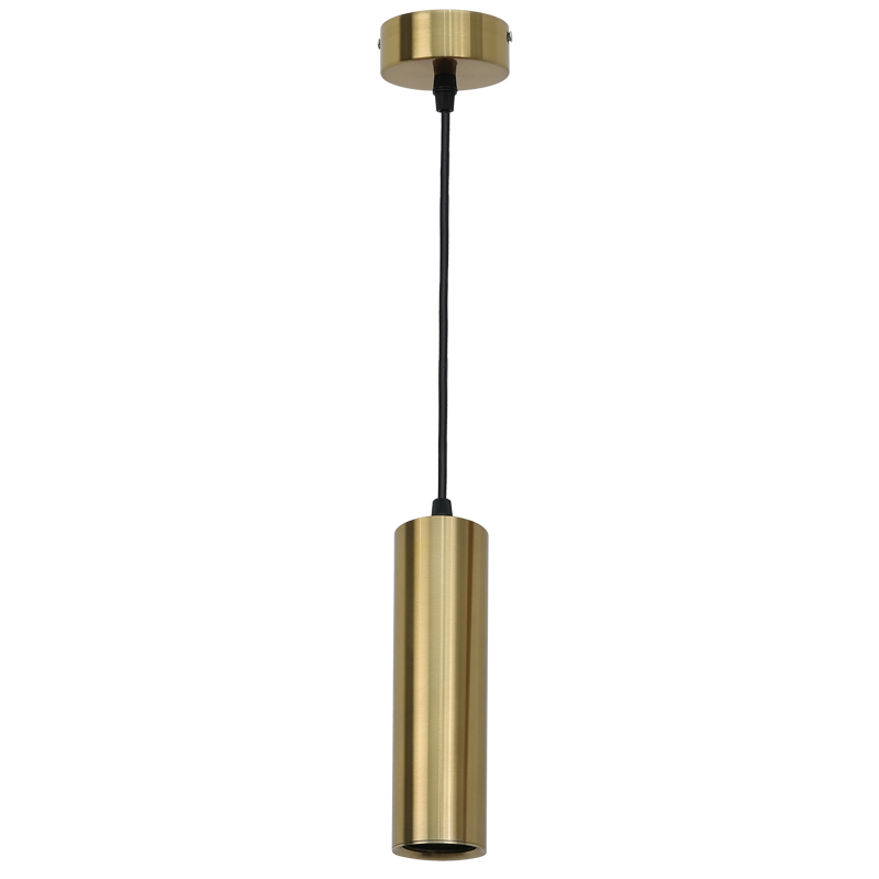 Metal and Aluminium Pendant (PEN046/1 SATIN BRASS)