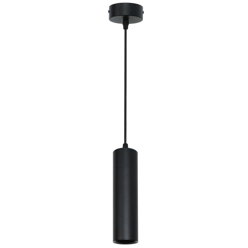 Metal and Aluminium Pendant (PEN046/1 BLACK)