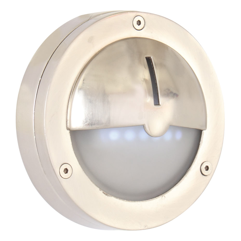 B.L SURFACE ROUND EYELID LED SILVER (B115SC)