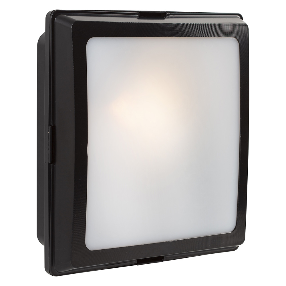 Black Square ABS Bulkhead (B118B)