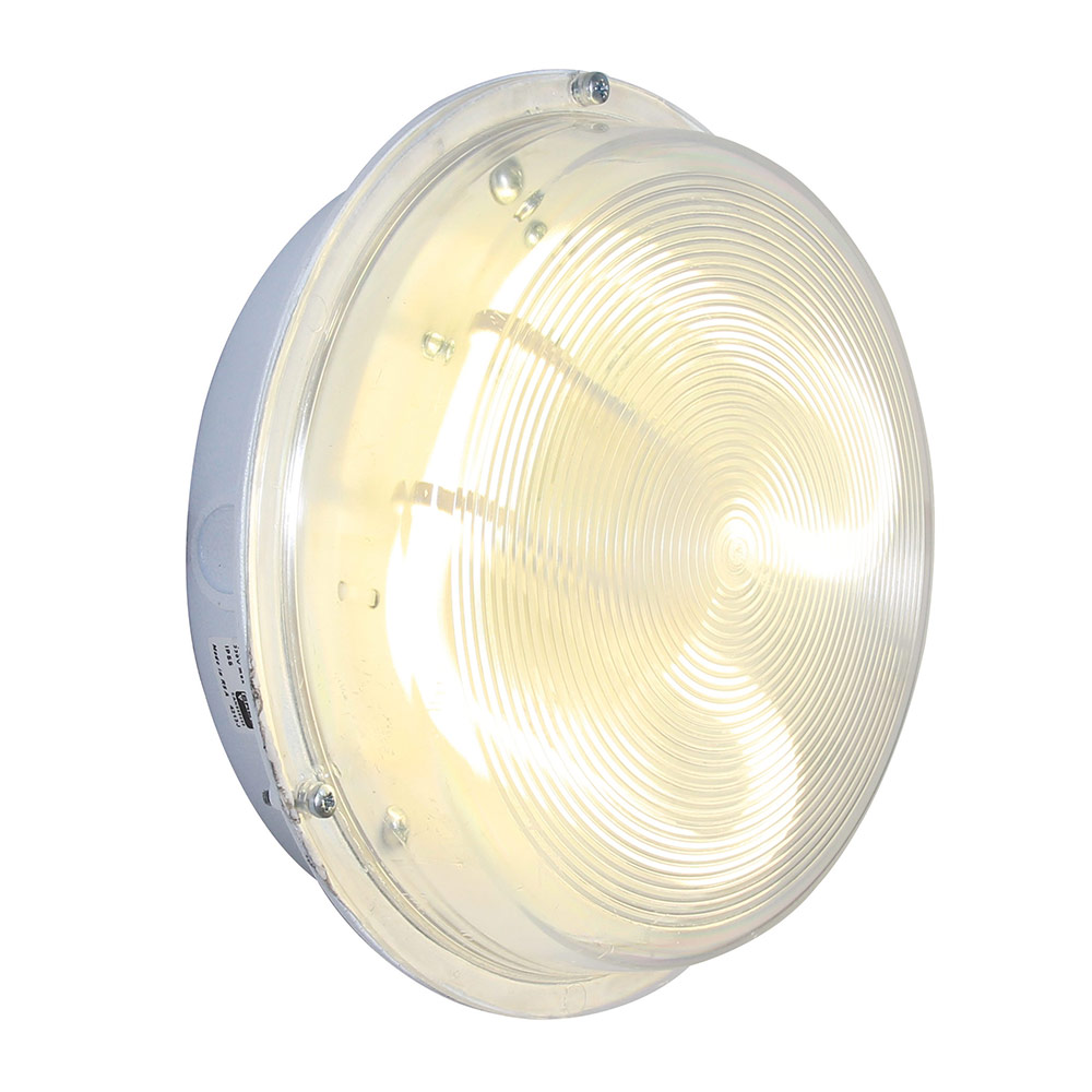 Round bulkhead aluminum/polycarbonate (B178)