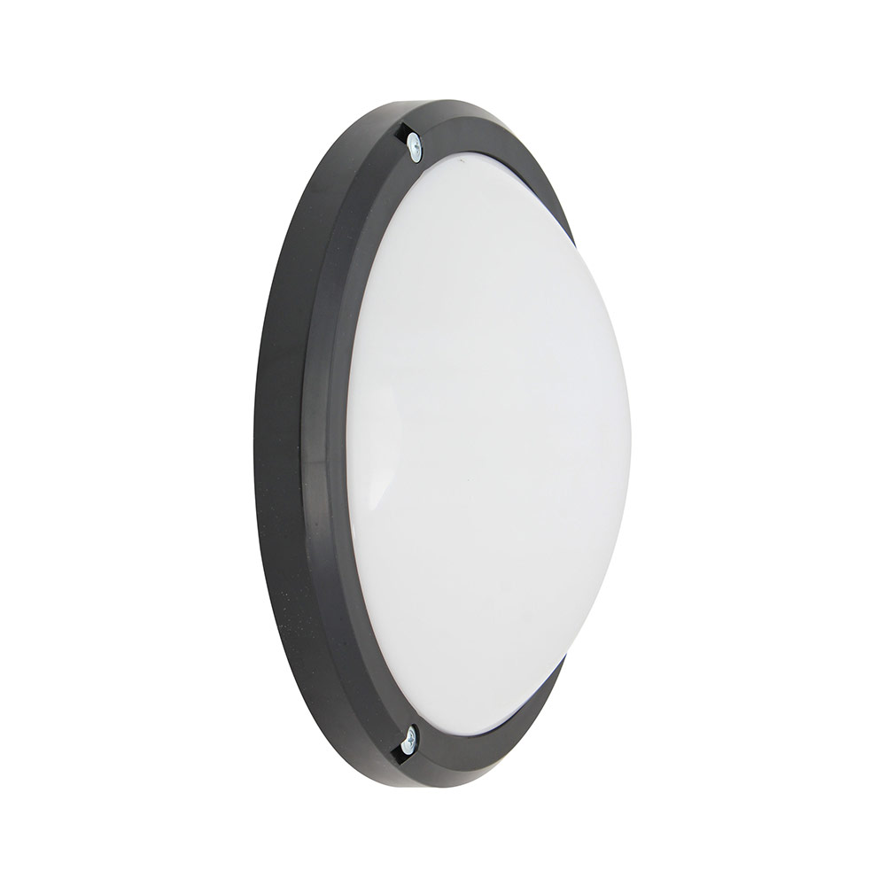 Bulkhead ABS with acrylic lens black (B181B)