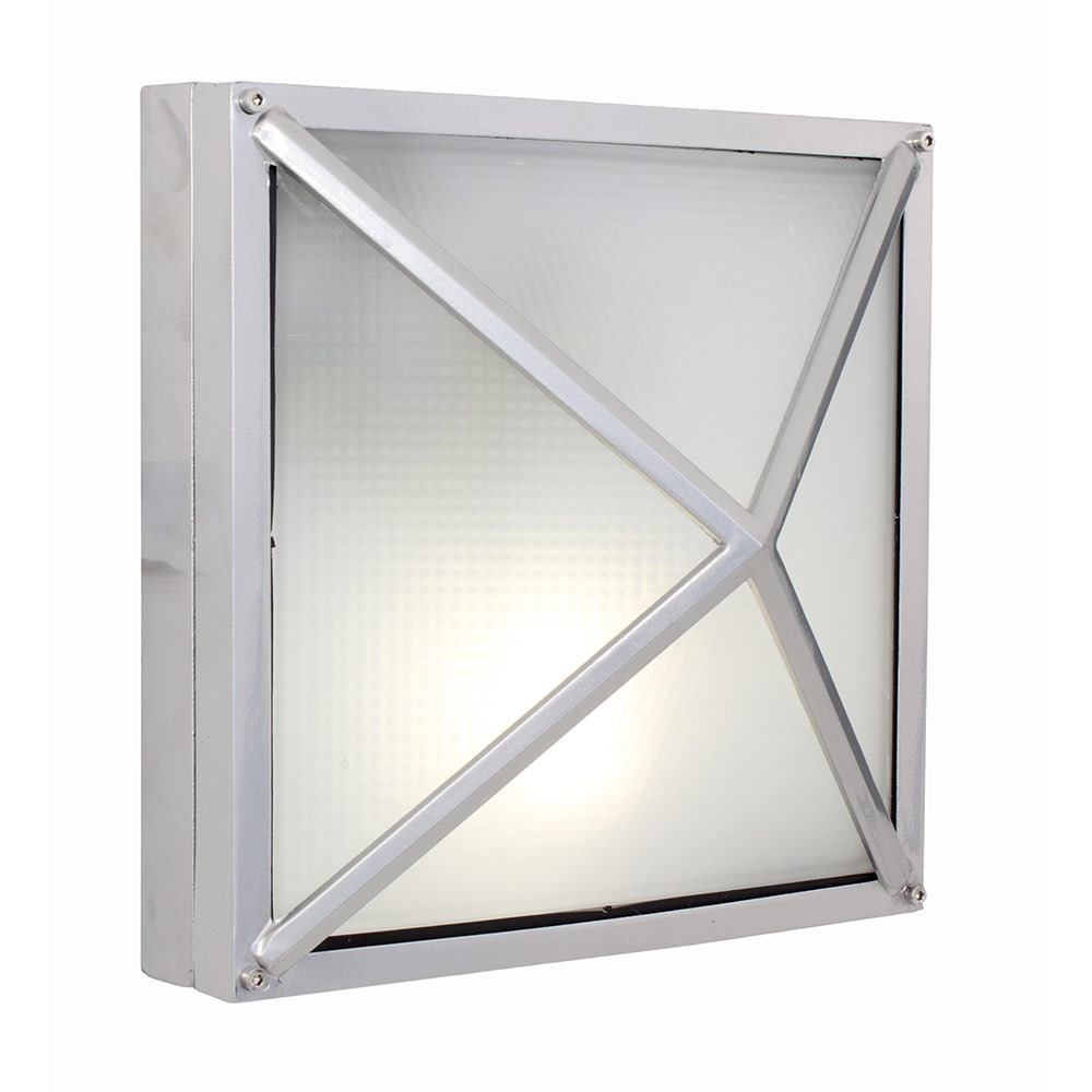 Medium bulkhead with cross silver (B98S)