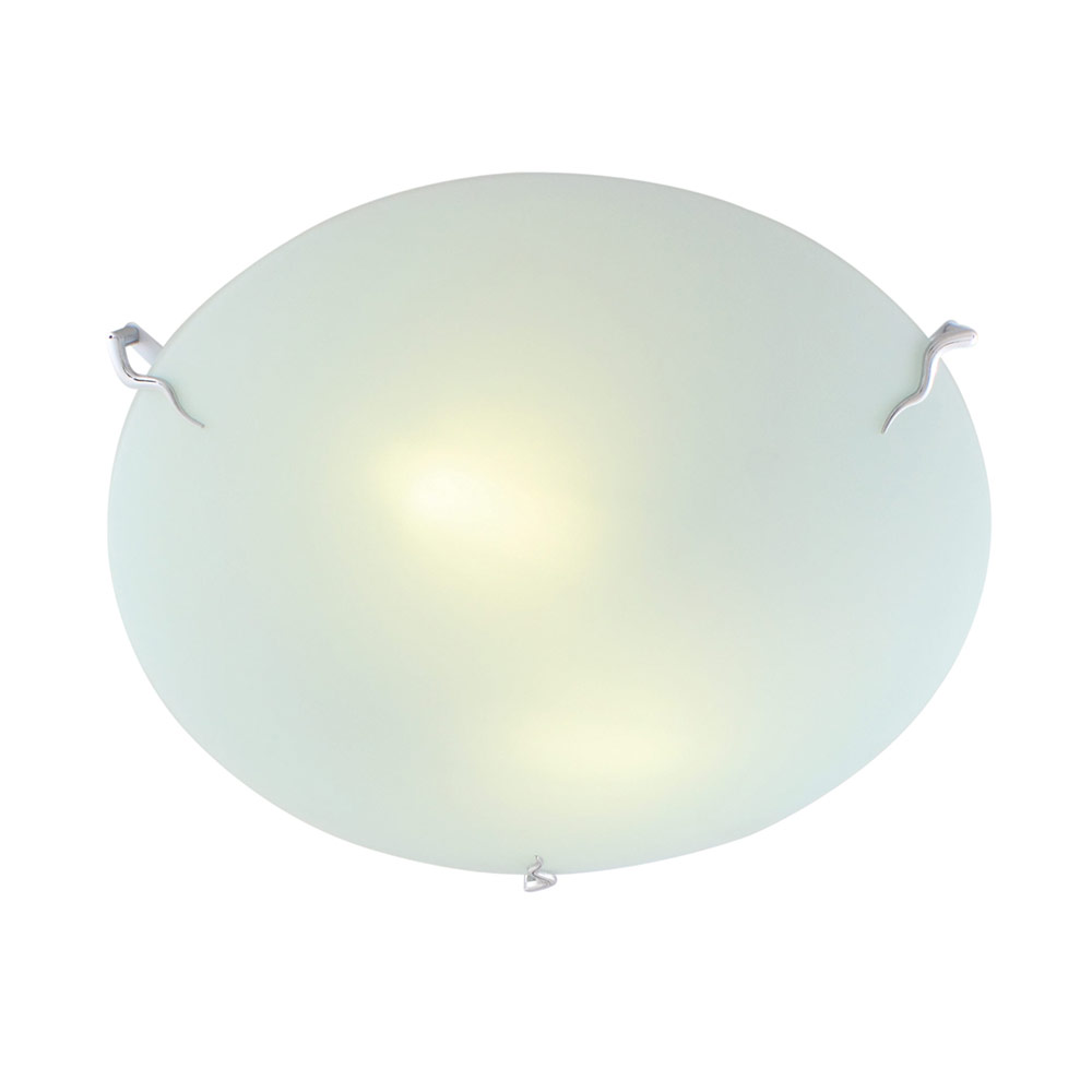 Ceiling light frost glass snake clips 400mm (C202F)