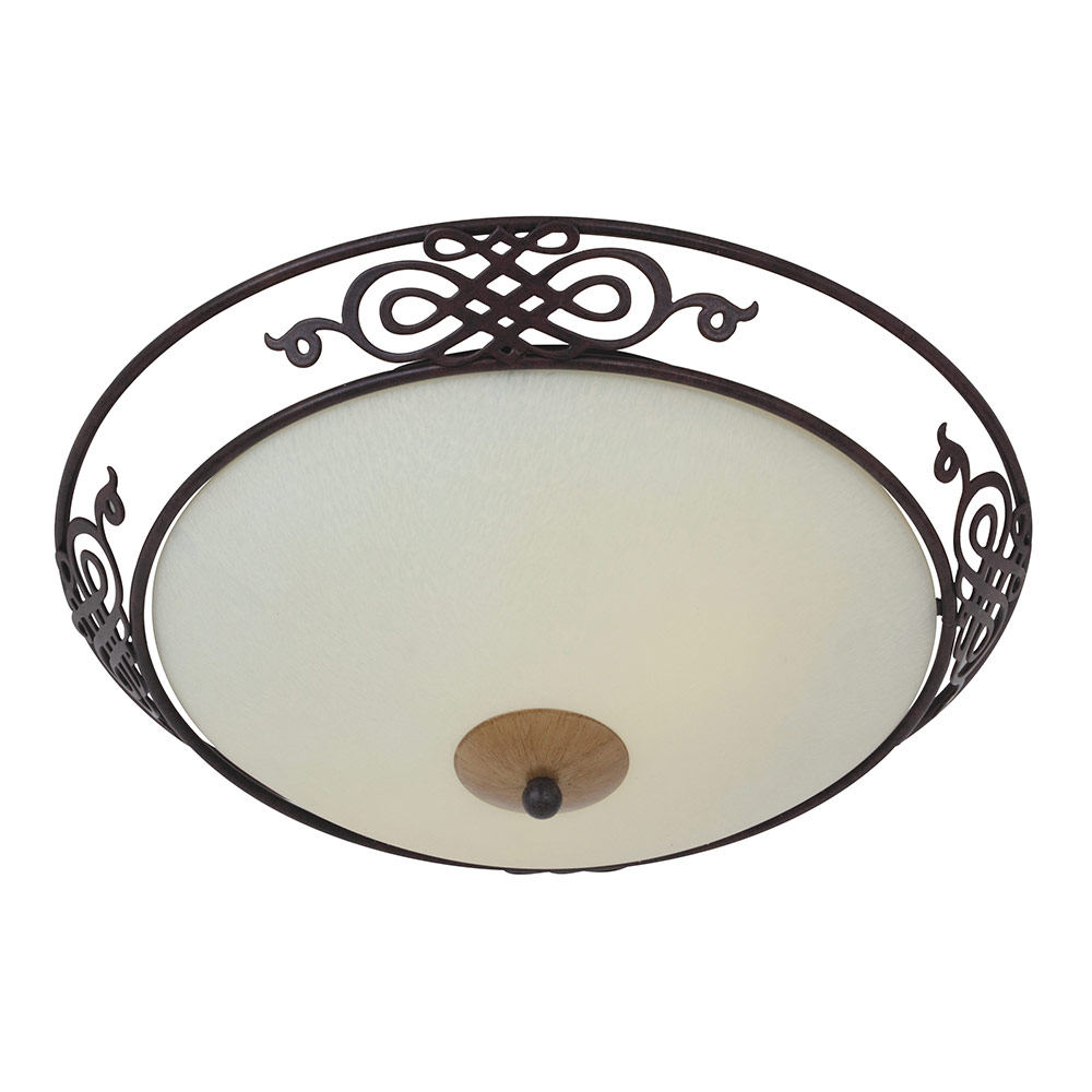 Mestre ceiling light antique brown / gold 395mm (C245ABO)