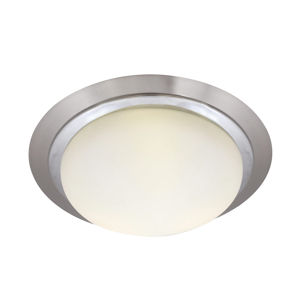 Ceiling light satin chrome 2 x 40W (C251SC)