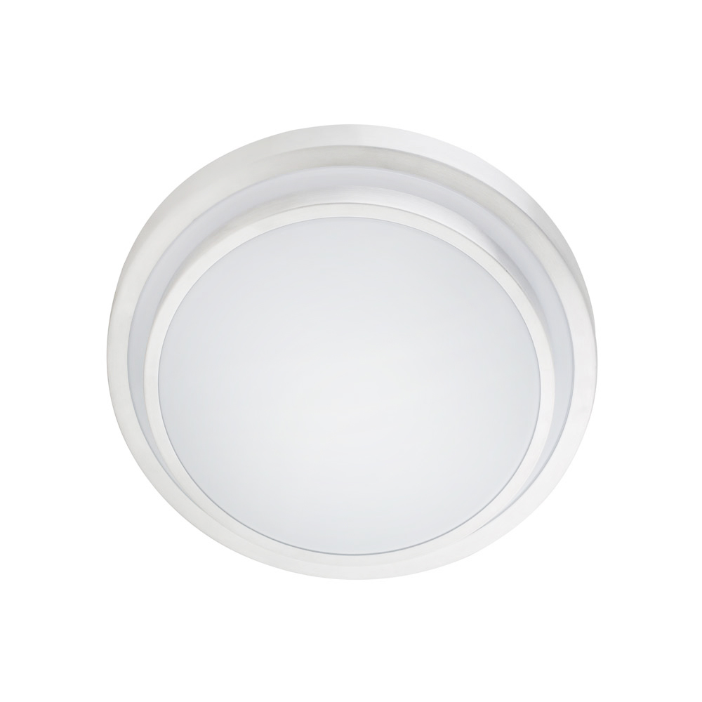 LED ceiling light power 18W tiered silver 4000K (C549)