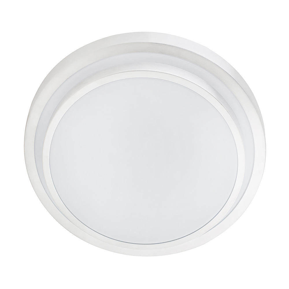 LED ceiling light tiered 24W silver 4000K (C550)