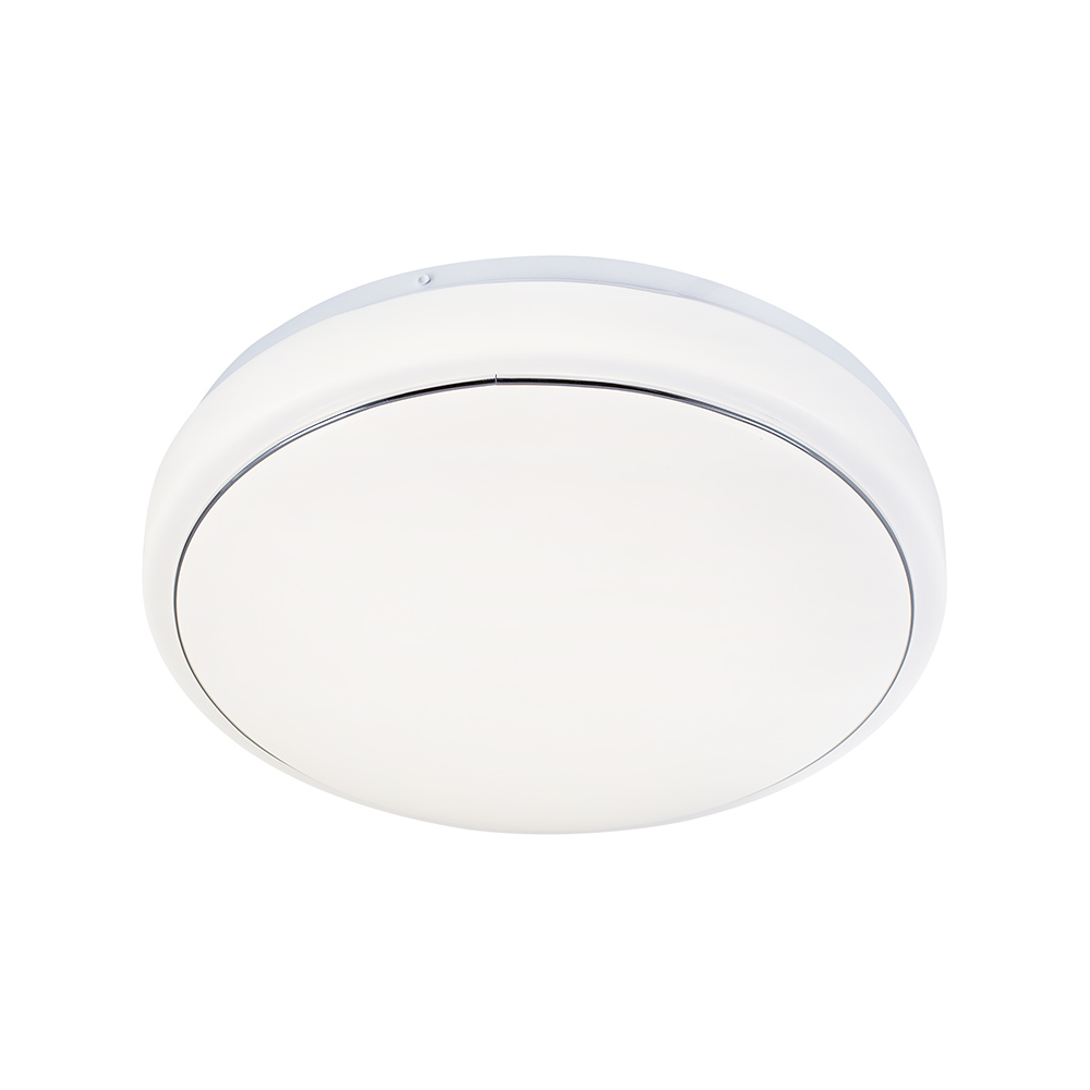 LED Power C/Light 255mm Silver Ring - LED ceiling light power 12W silver ring 4000K, C551. (C551)