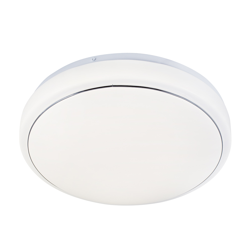 LED ceiling light power 18W silver ring 4000K (C552)