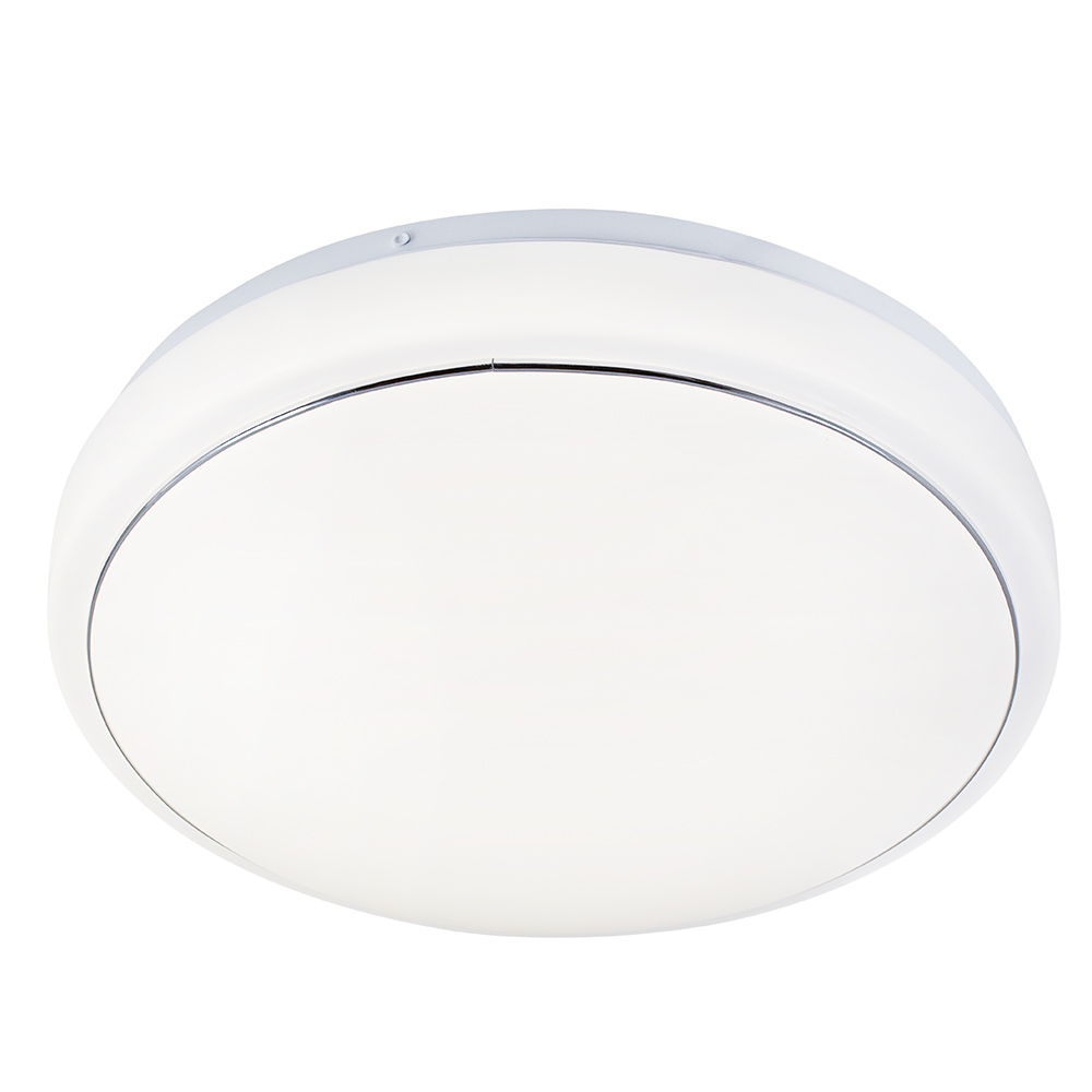 LED ceiling light power 24W silver ring 4000K (C553)