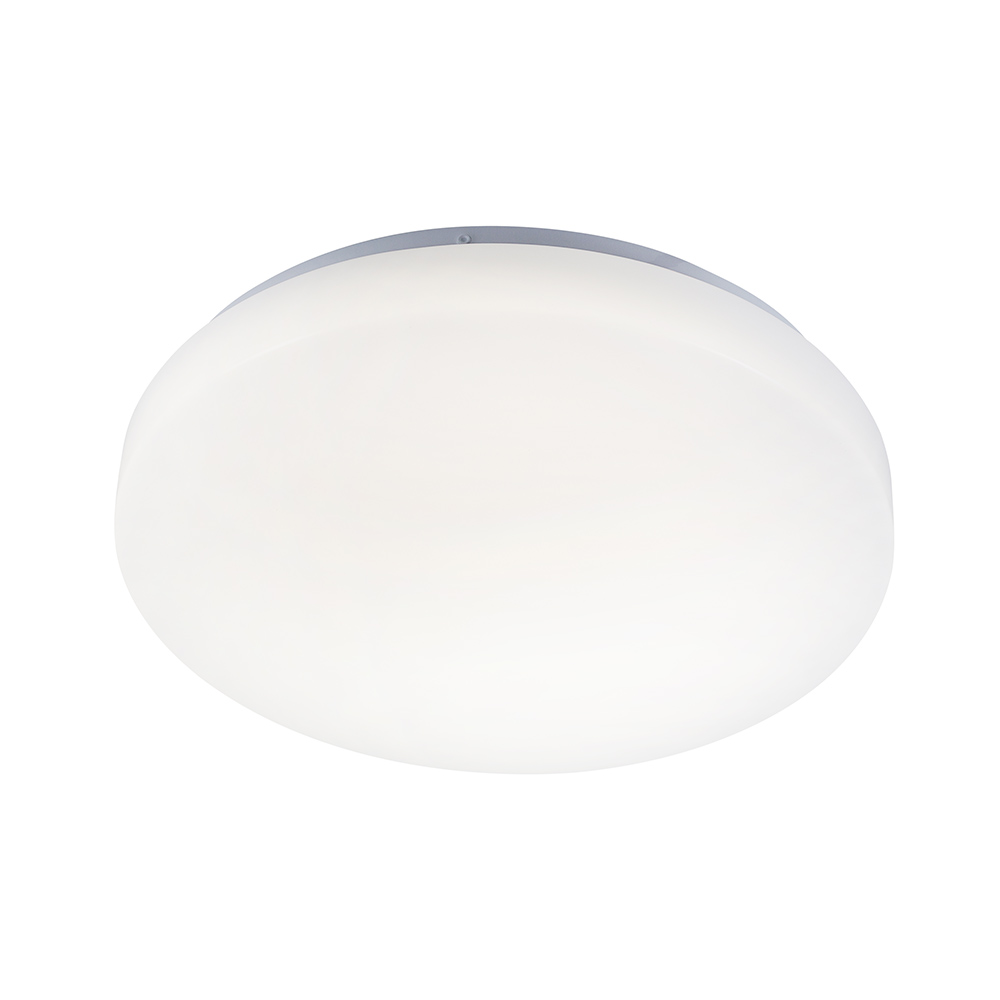 LED Power C/Light 255mm White Plain - LED ceiling light power 12W plain 4000K, C554. (C554)