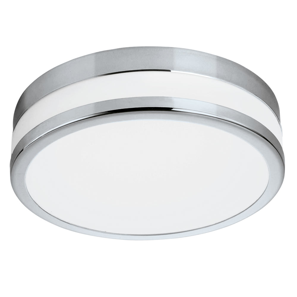 Palermo LED coated white and satin chrome (C563)