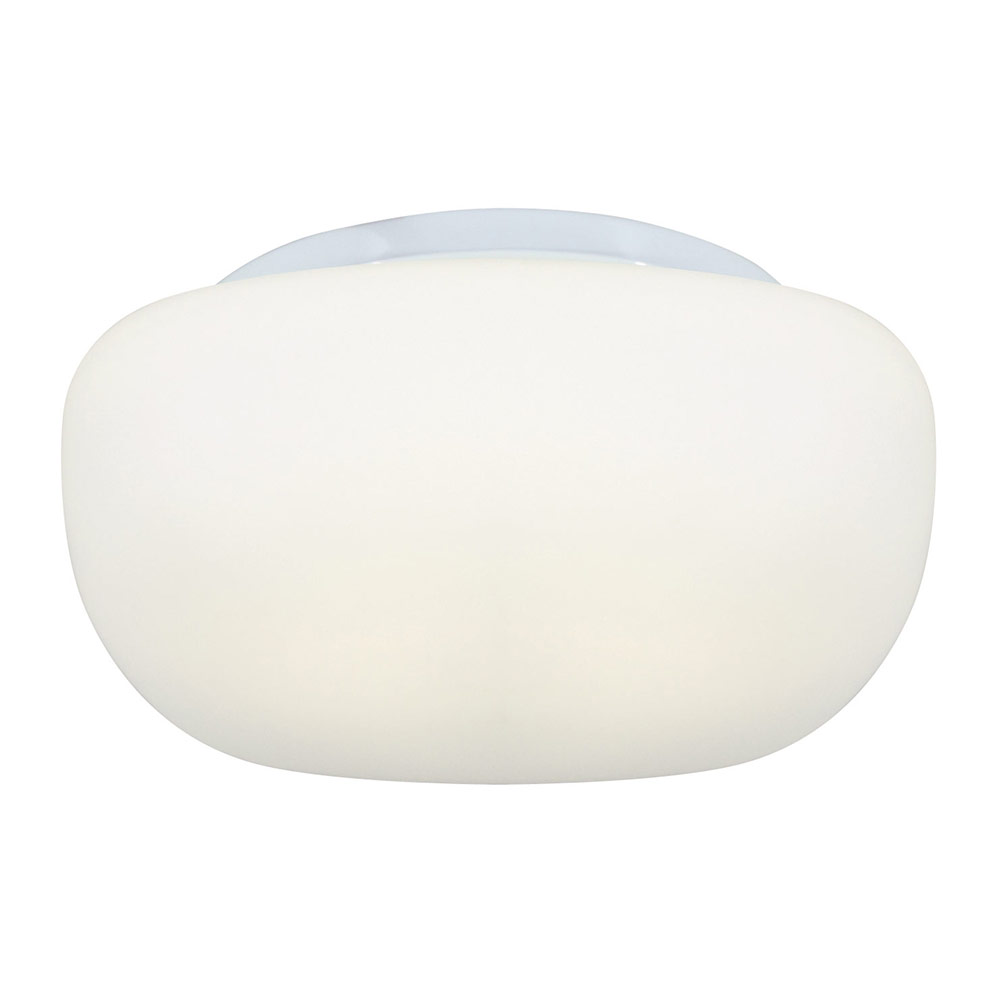 Cheese fitting square opal glass 250mm (C96)