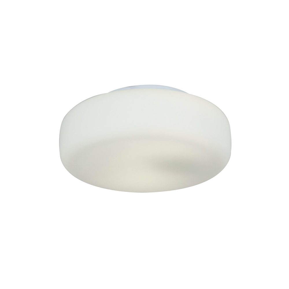 Cheese fitting round opal glass 300mm - Cheese fitting round opal glass 250mm, C98O. (C98)