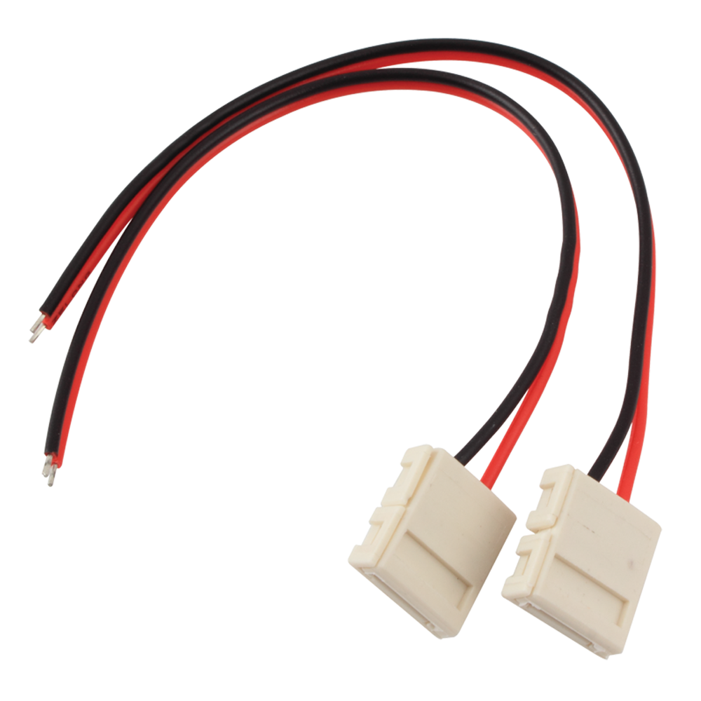 1 Way Single Colour Strip Wire Connector 15cm/10mm 5050 (CO132)