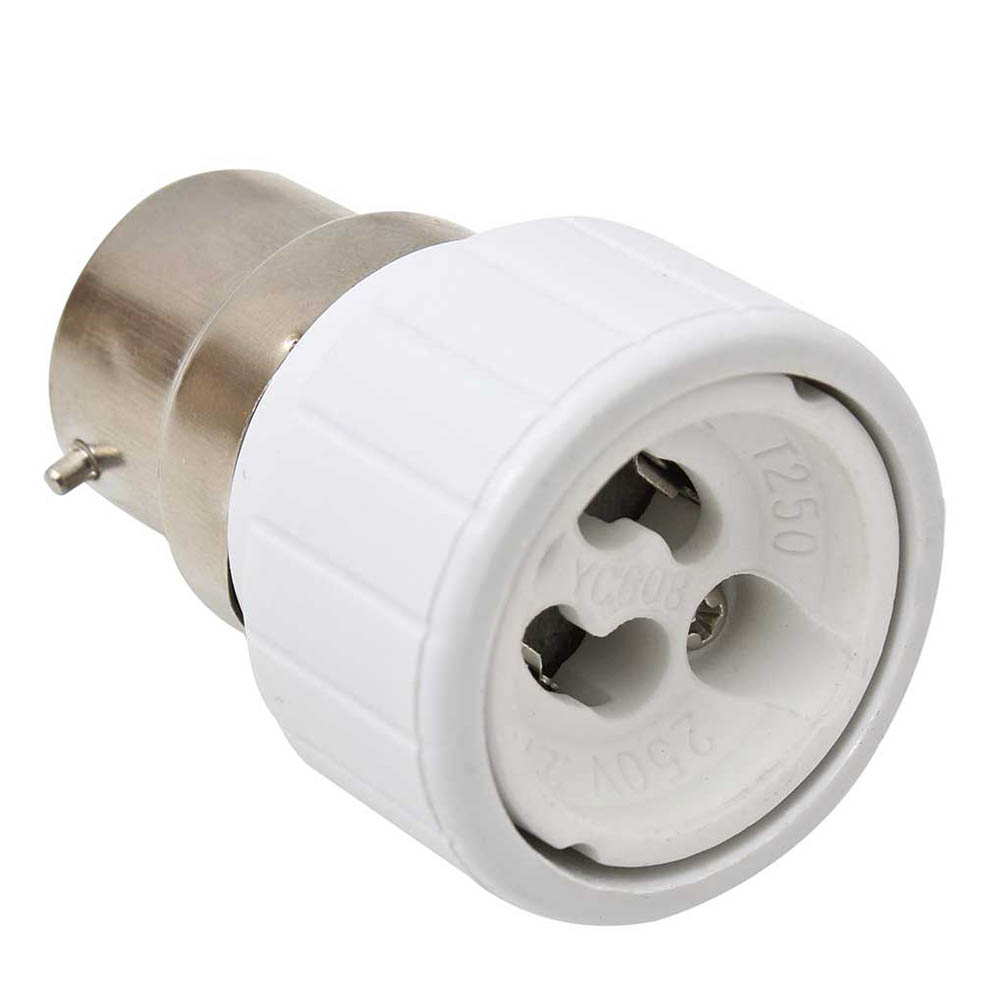 Lampholder Connector B22 to GU10 (CO185)