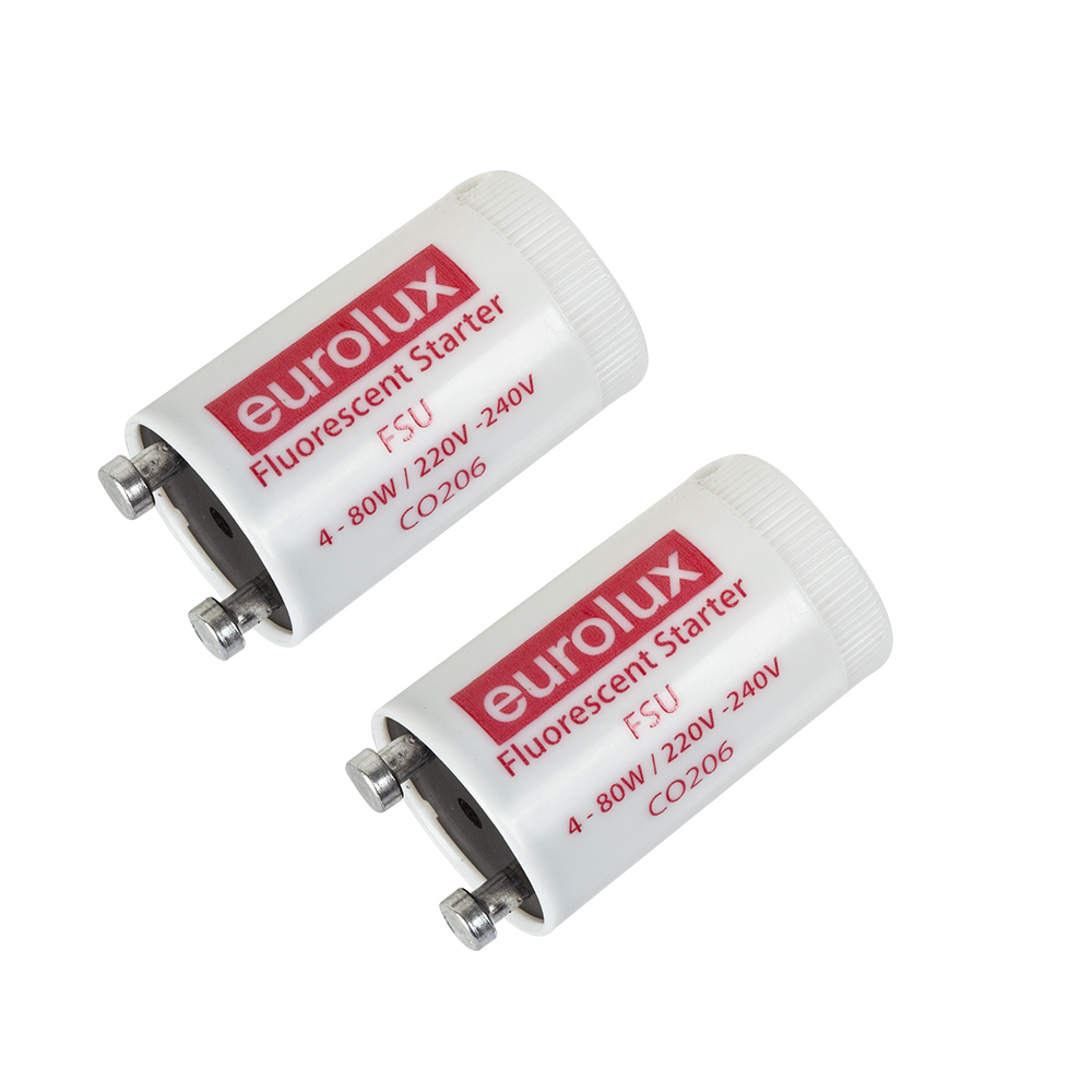 FS-U 4-80W Fluorescent Starter 2 Piece Pack (CO206)
