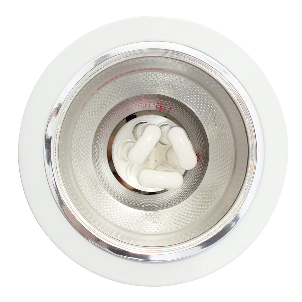 D/LIGHT W/REFLECTOR 60w WHITE (D10W)