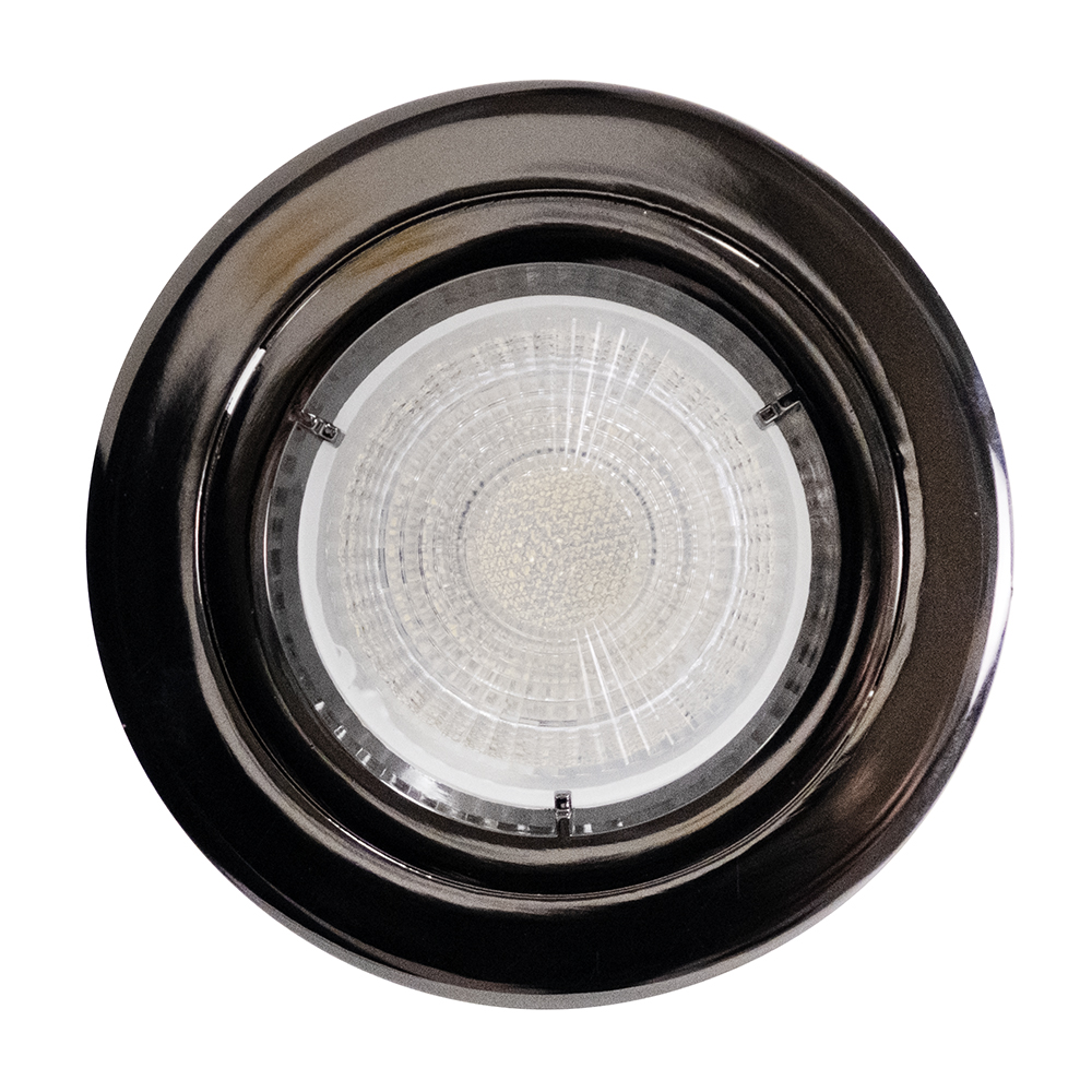Downlight aluminium straight twist 12V gun metal - D/LIGHT ALU.STRAIGHT TWIST 12V G.METAL, D18GM. (D18GM)