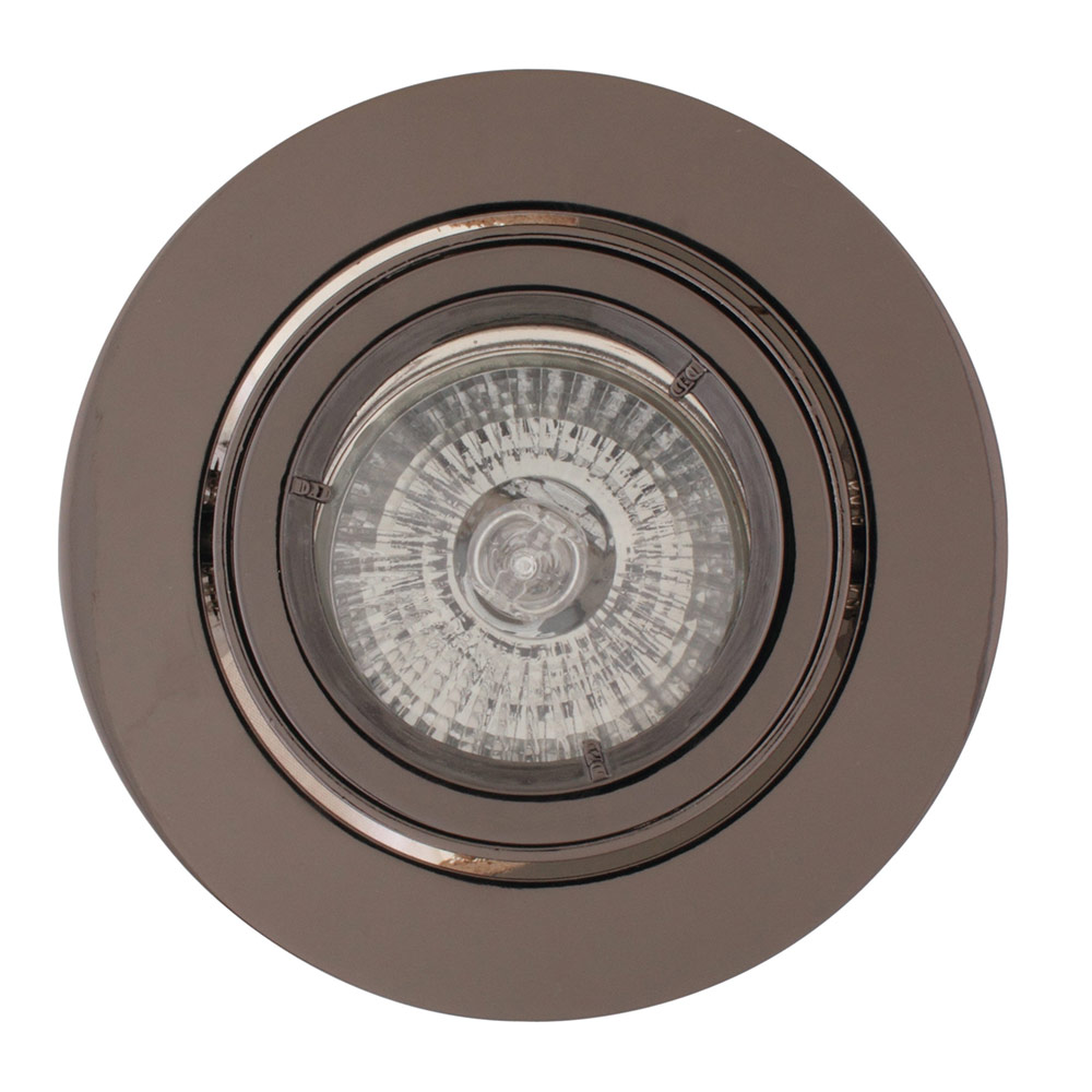 Downlight aluminium twist tilt 12V gun metal - D/LIGHT ALU.TWIST TILT 12V G.METAL, D19GM. (D19)