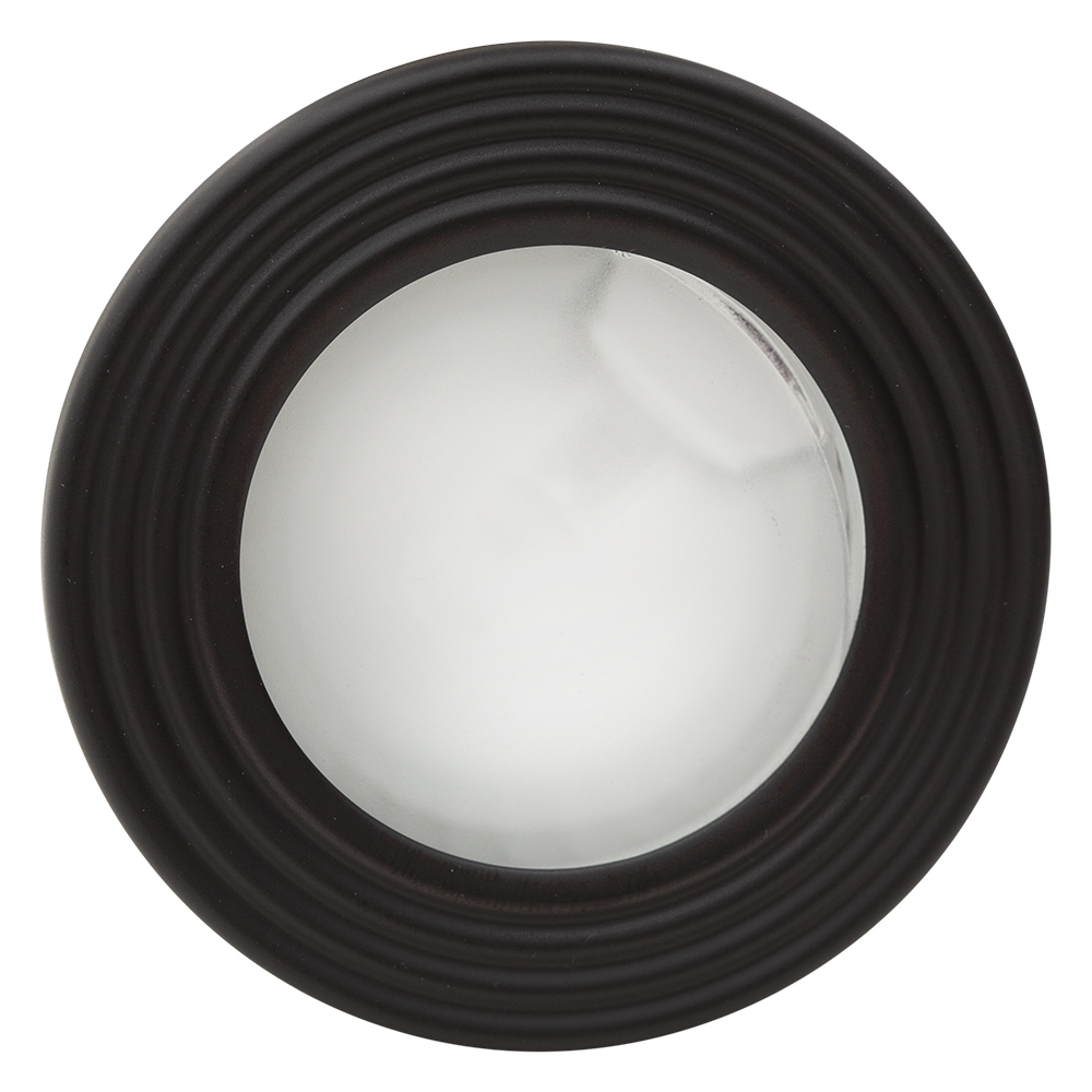 Downlight cabinet 12V 20W black incl. bulb - D/LIGHT CABINET 12V 20w BLK INC.BULB, D32B. (D32)