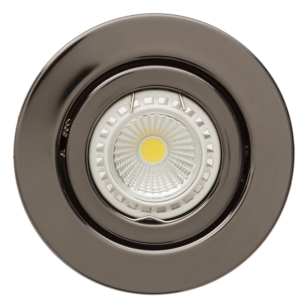 Downlight steel tilt 12V gun metal - D/LIGHT STEEL TILT GUN METAL 12V, D39GM. (D39GM)