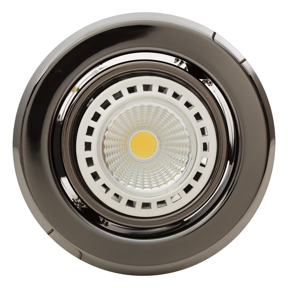 Downlight tilt GU10 gun metal - D/LIGHT TILT GU-10 GUN METAL, D46GM. (D46GM)