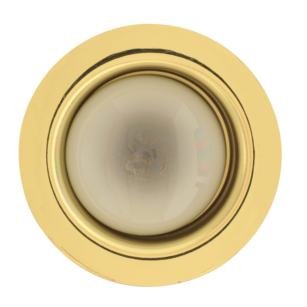 Downlight straight polished brass (D50PB)