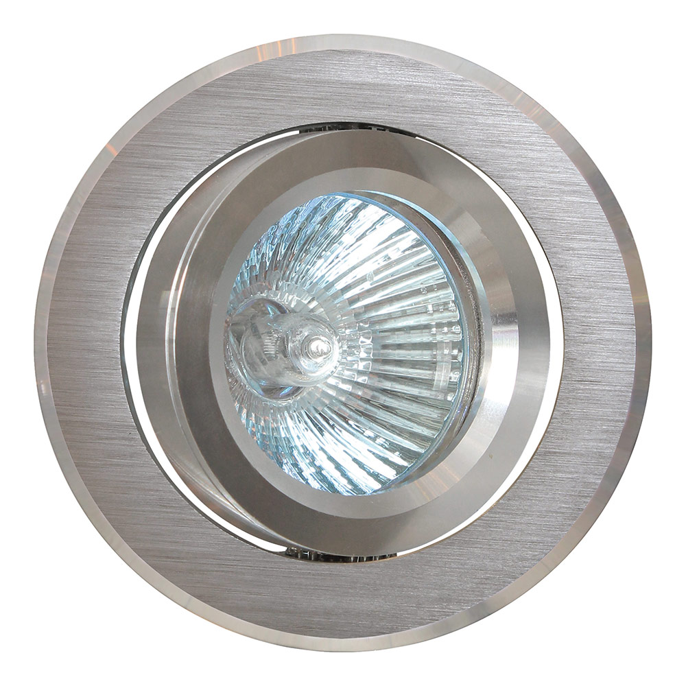 Downlight round tilt CNC aluminium (D71)