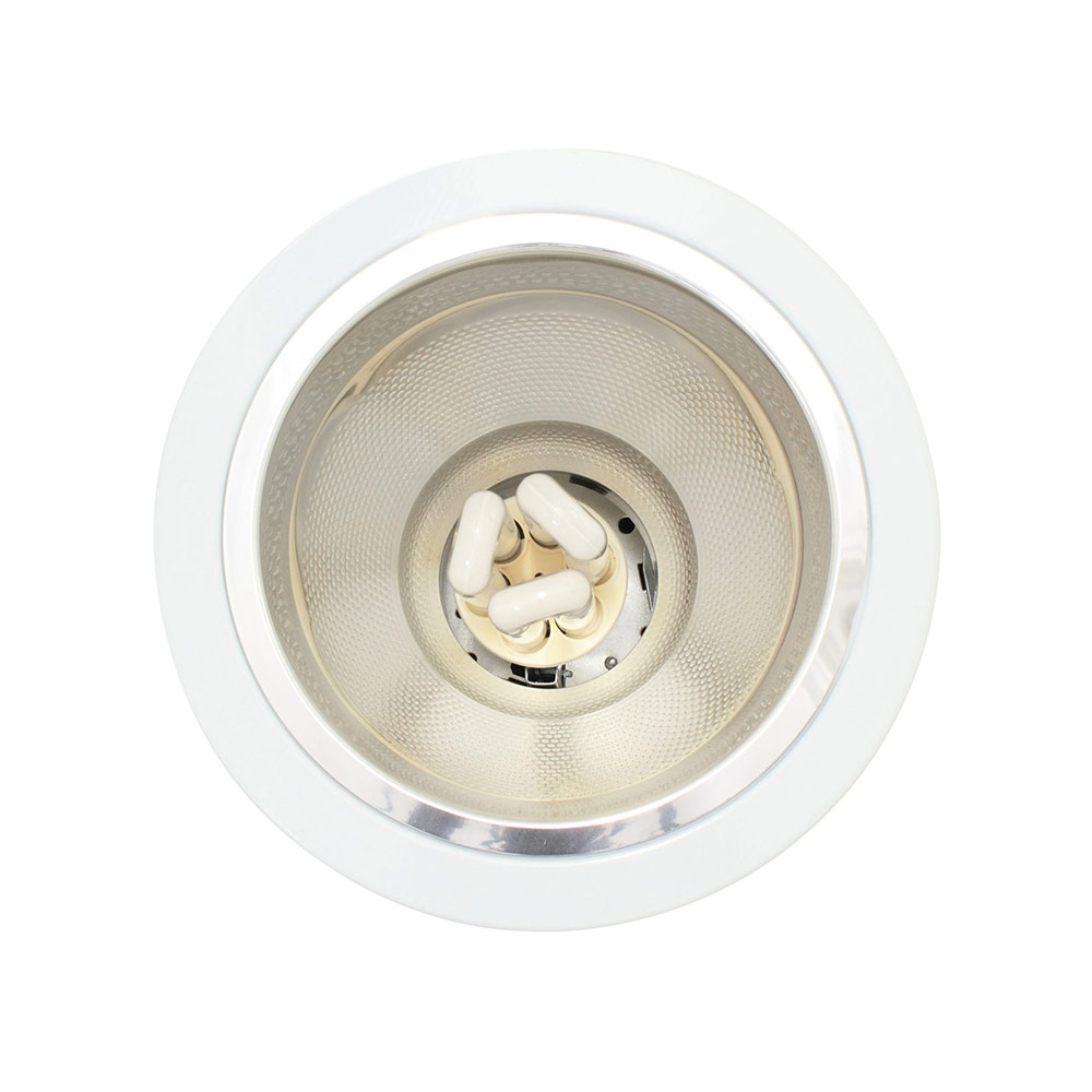 Downlight 100W with aluminium reflector white - D/LIGHT 100w W/ALU. REFLECTOR WHITE, D9W. (D9W)