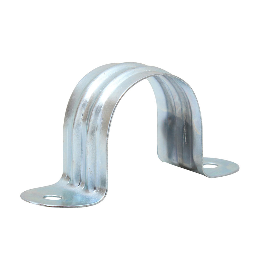 M32 GALVANISED STEEL SADDLE - 32mm Galvanised Steel Saddle, EA218. (EA218)