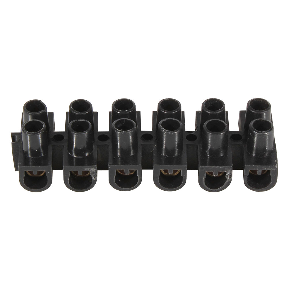15 Amp Black Connector Block (EA65)