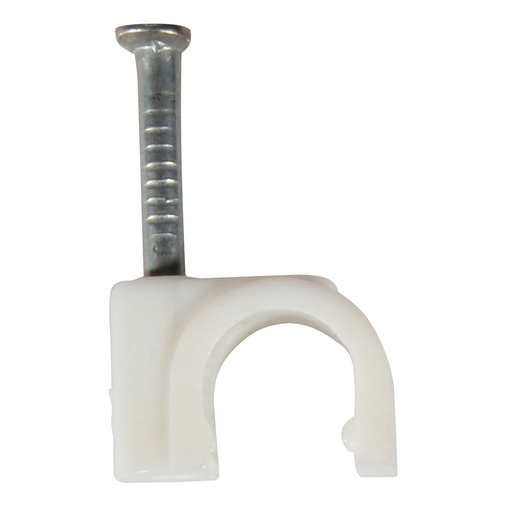 6.0mm Round Cable Clips (EA74)