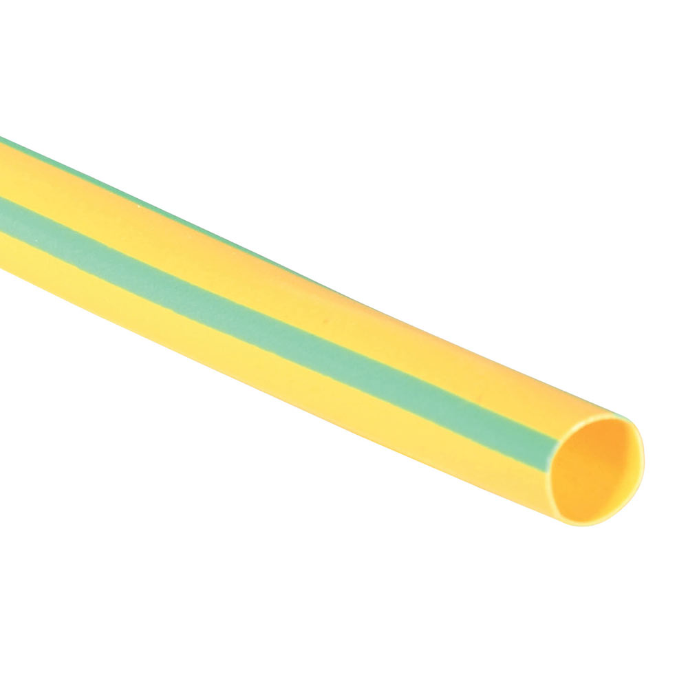 4.8mm Green/Yellow Heat Shrink (EA96)