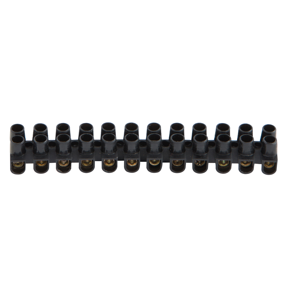 3 Amp Black Connector Block (EAC64K)