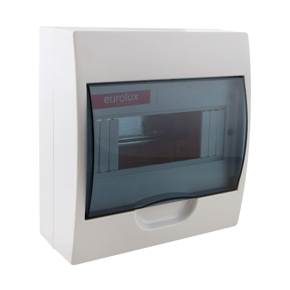 8 Way Din Rail Distribution Board (EB36)