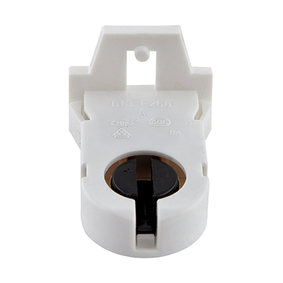 Fluorescent Holder T8 G13 Tombstone (EFH10K)