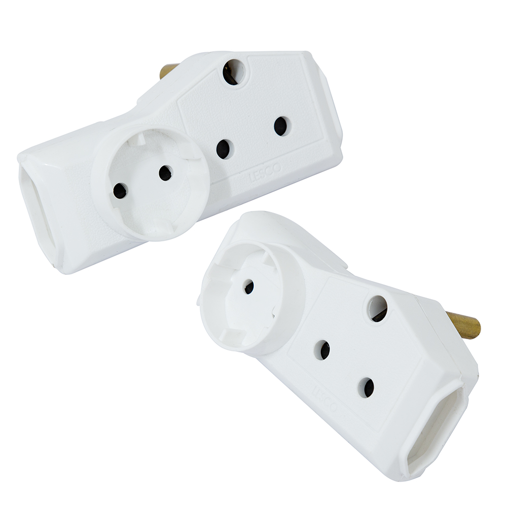 Adaptor DIN 232 1xSchuko/1x16A/2x5A (EP14)