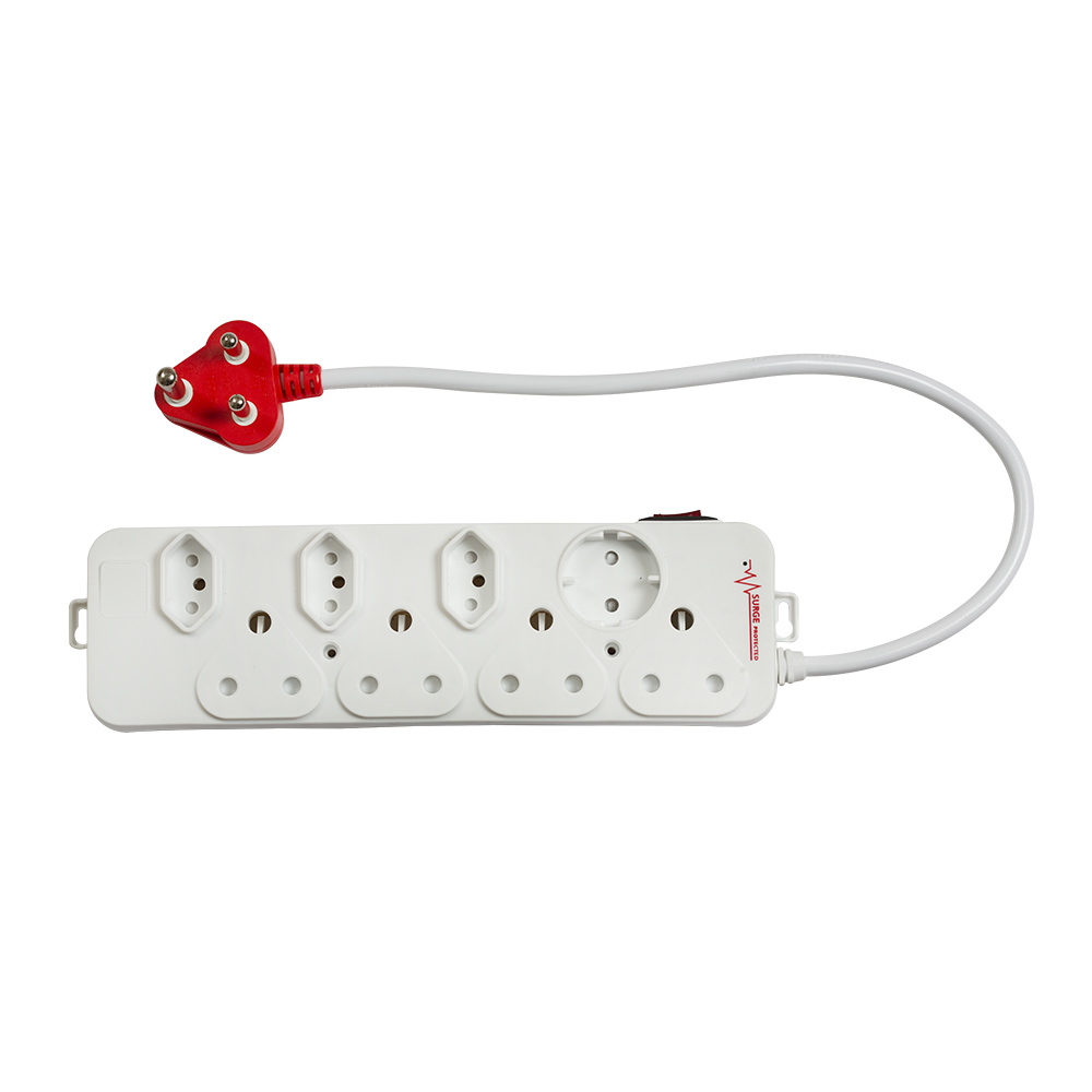 4 x 16A, 3 x 5A, 1 x schuko multi-plug (EP63MS)