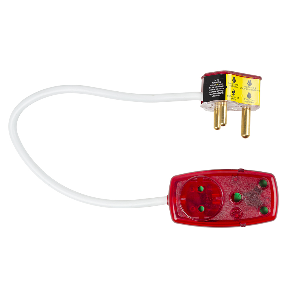 2 Way plug with Surge Overload Protection (EP73)