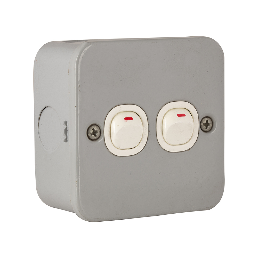 2 Gang 1 Way Switch (ES109)