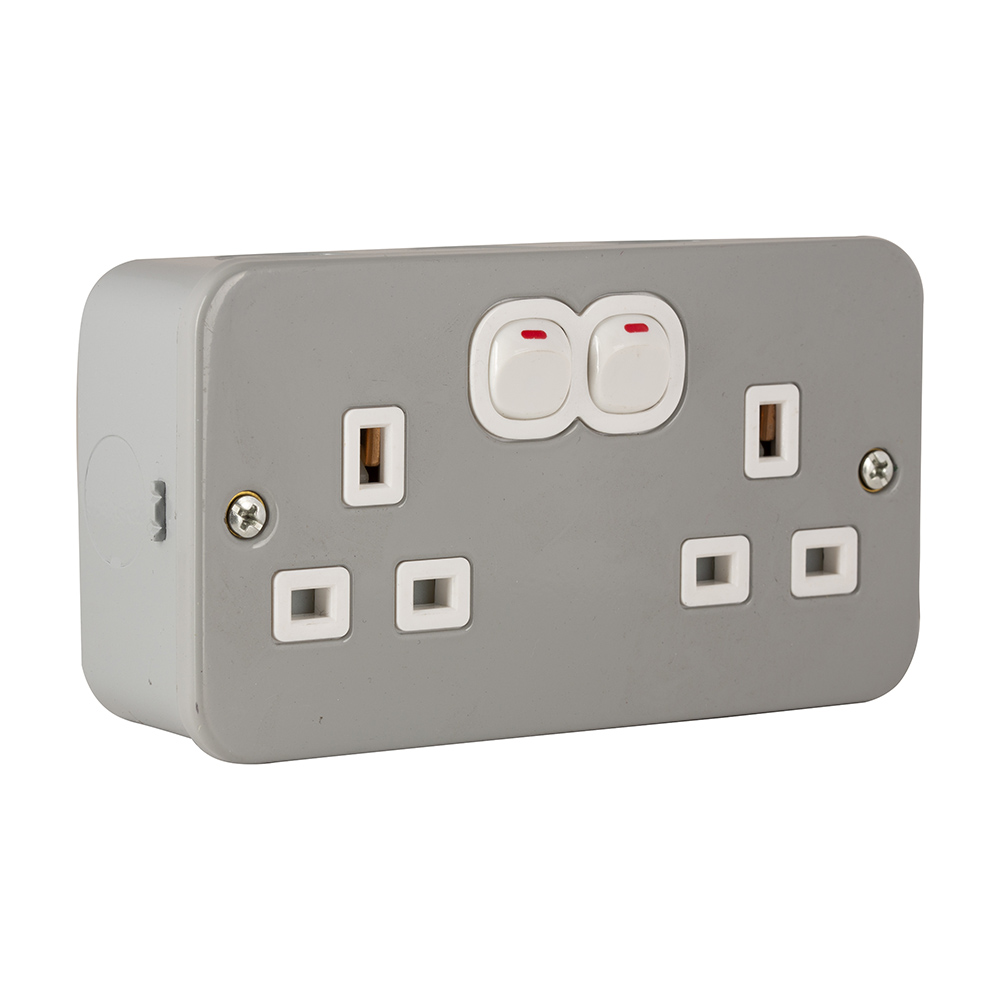 Double Switch Socket (ES113)