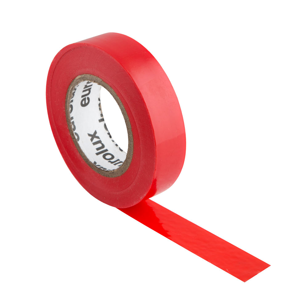 PVC Insulation Tape 20m Red (0.13mm x 18mm) (ET65R)