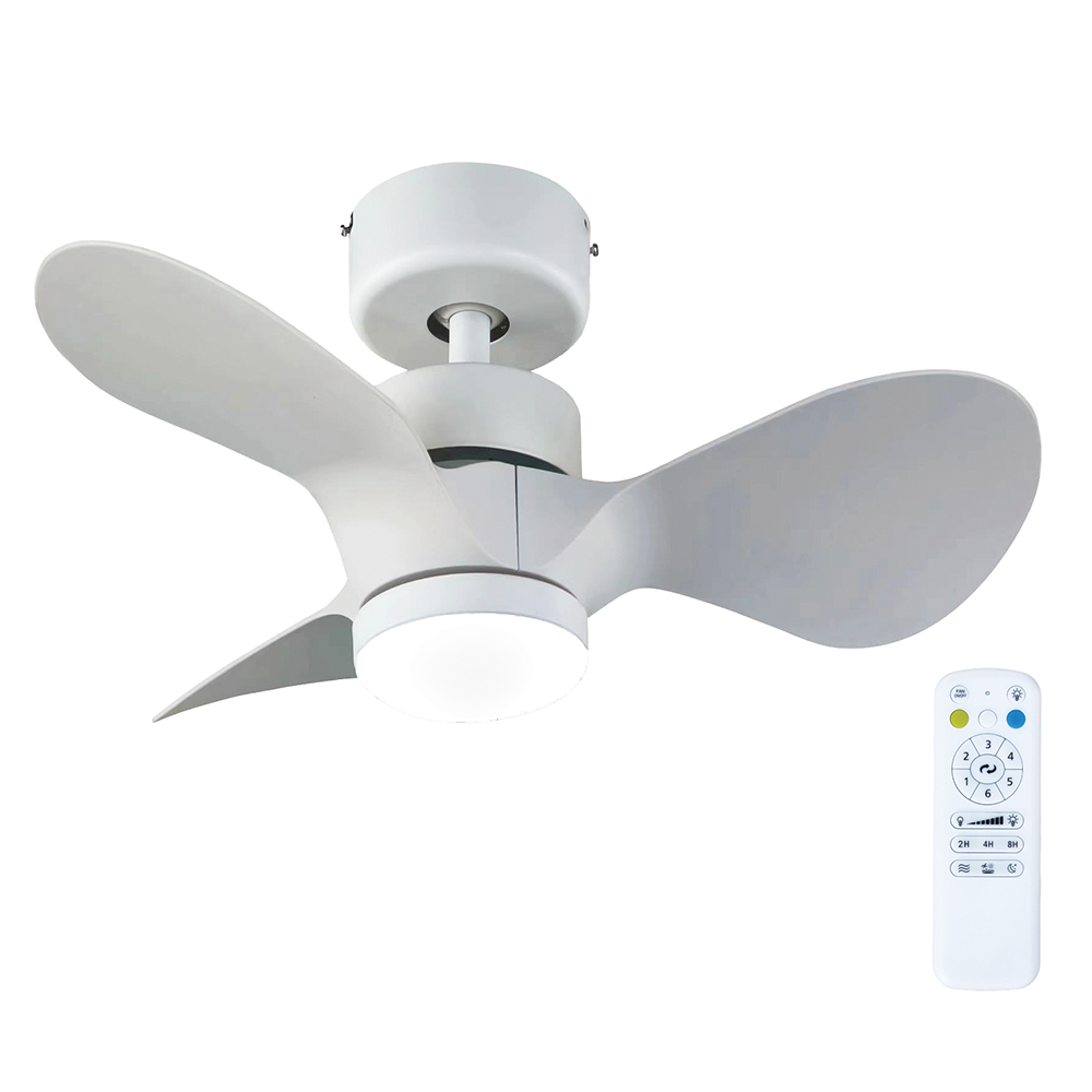 Echo Ceiling Fan 3 Blades White Power Motor 40w (F103)