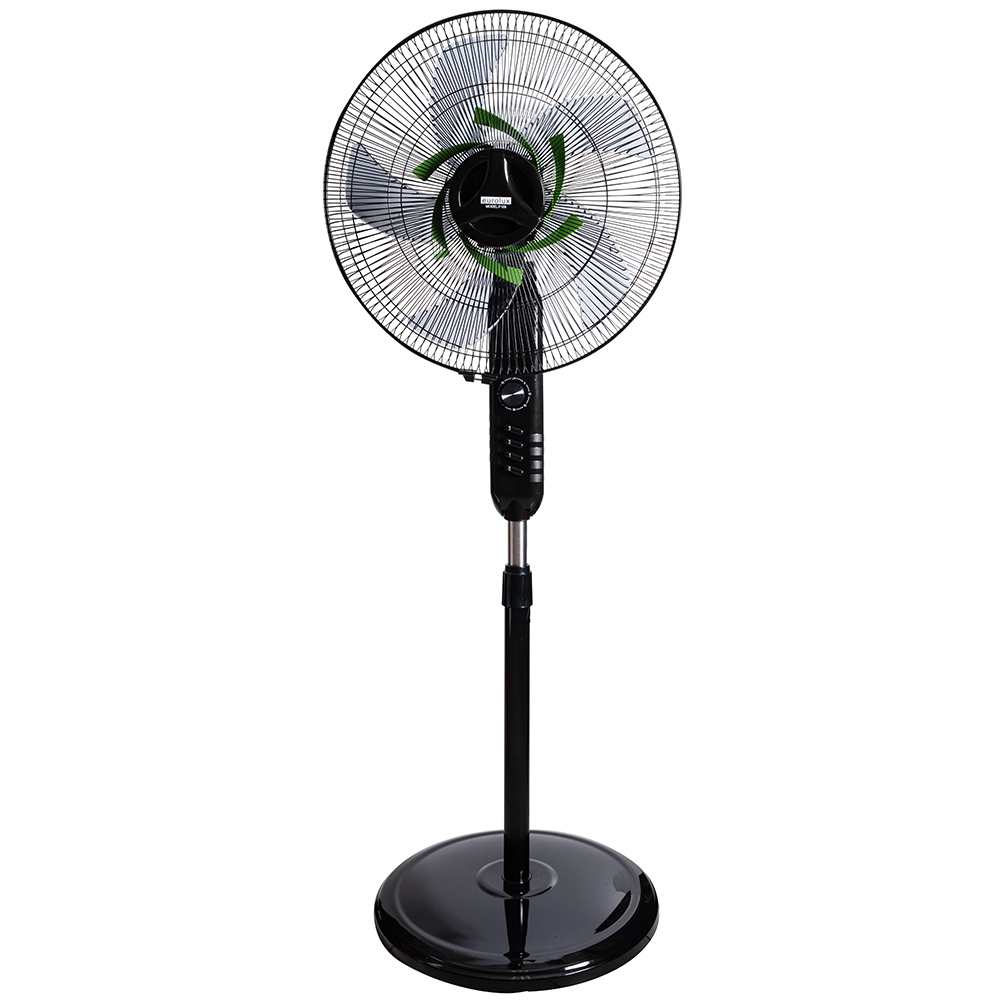 Standing Fan Black & Green Motor Power 80w (F108)