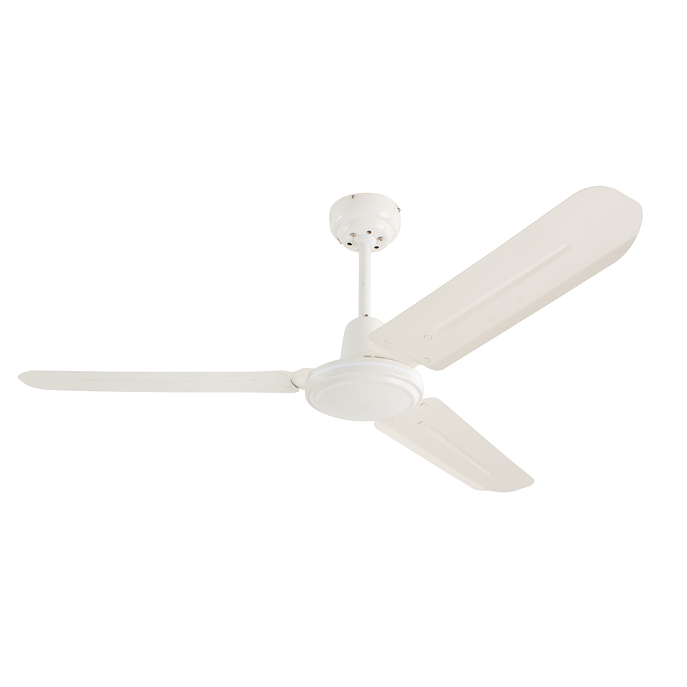 Fan industrial 3 blades 48 white (F12W)
