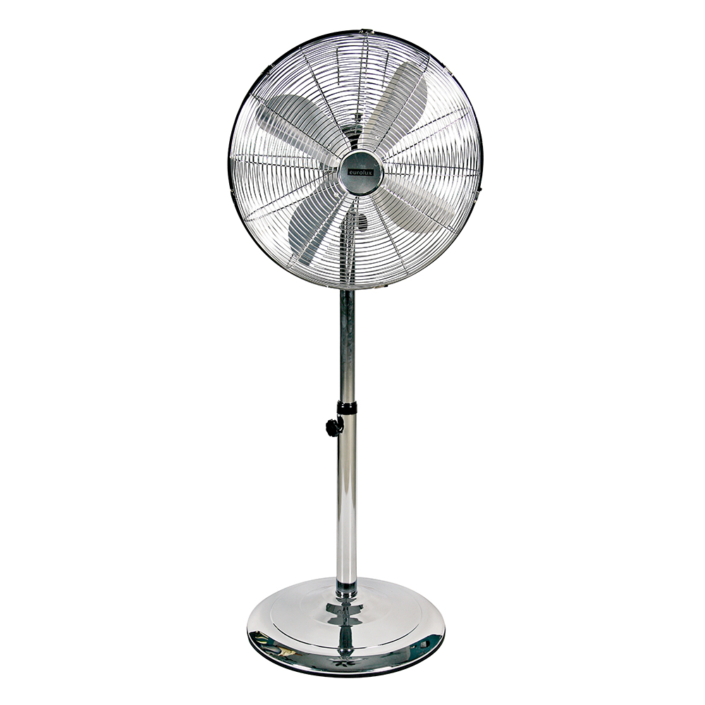 Standing fan 16' satin chrome (F22SC)