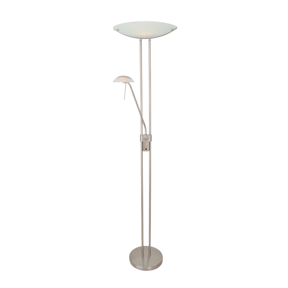 Baya floor light satin chrome (FL90SC)