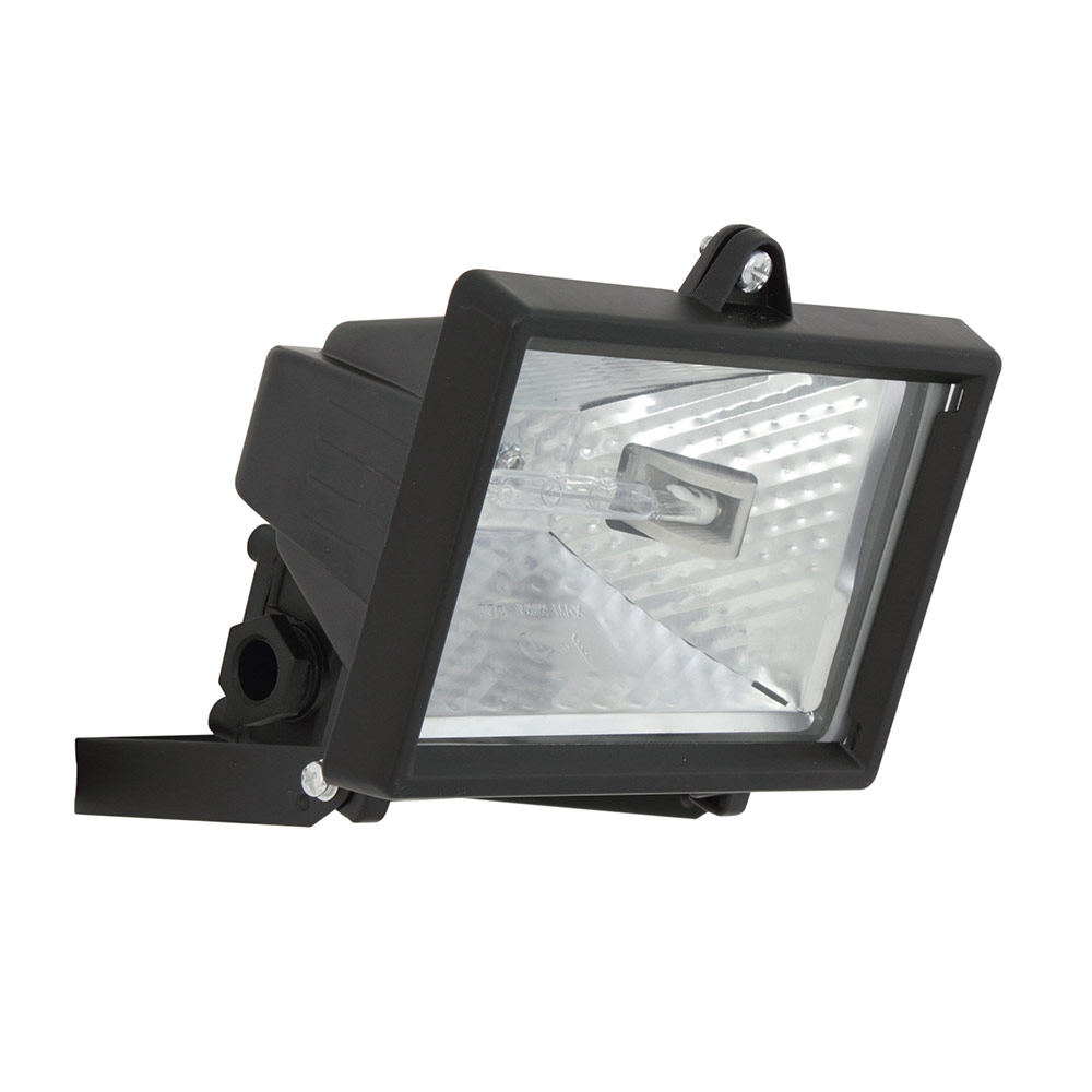 FLOODLIGHT 150W W/TUBE BLACK (FS13B)
